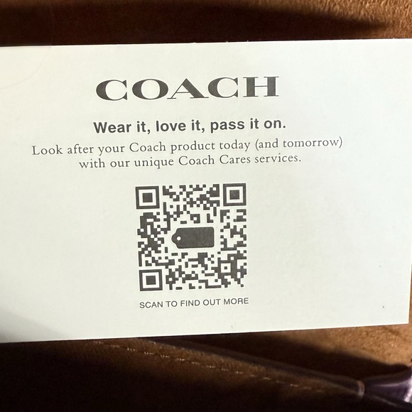 Coach Women's Morgan Square Sequin Crossbody Lilac Bag - Picture 8 of 8